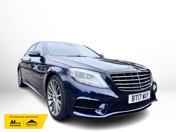 Mercedes-Benz S Class 3.0 S350d V6 AMG Line (Premium) Saloon 4dr Diesel G-Tronic+ Euro 6 (s/s) (258 ps)