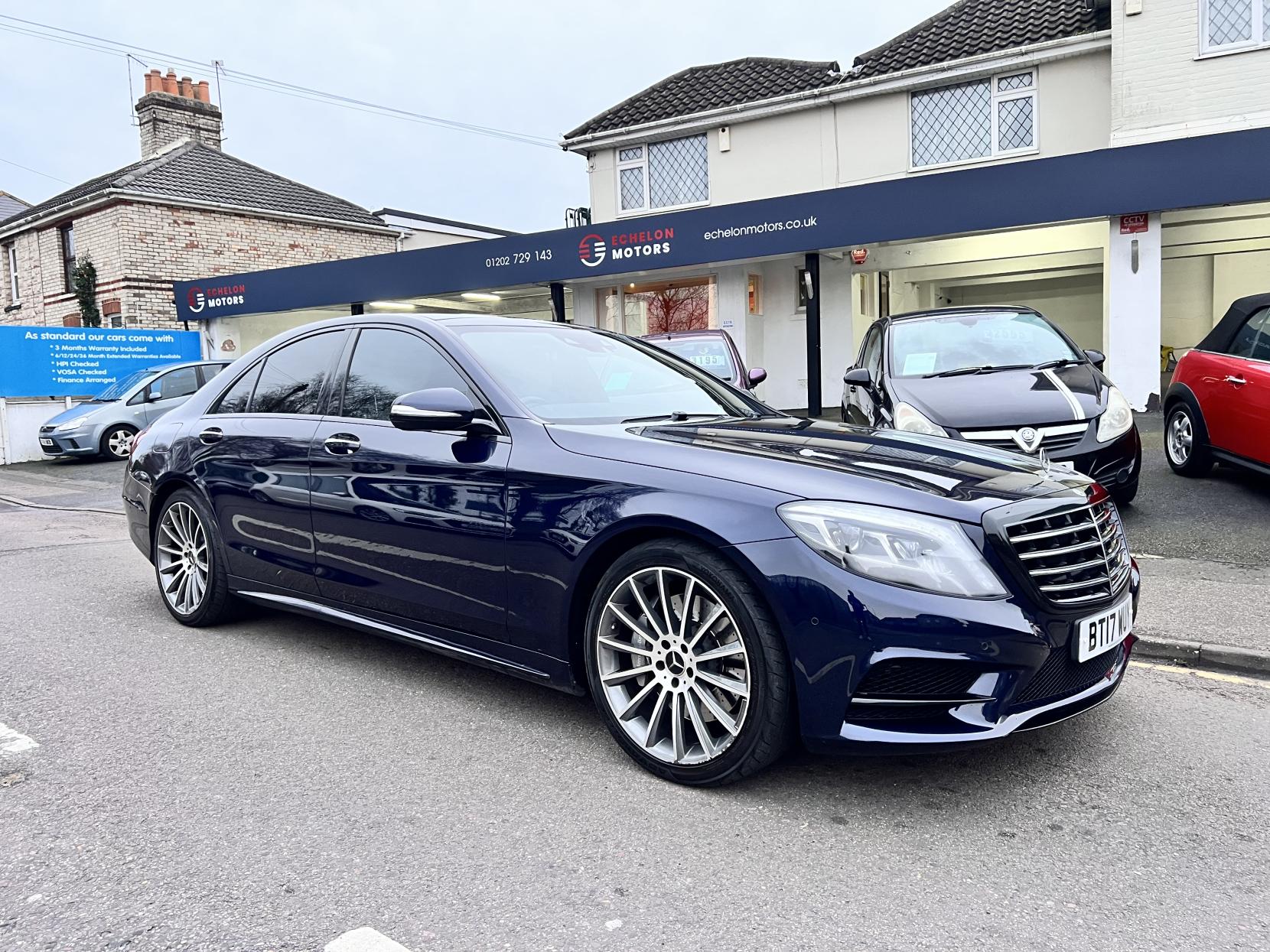 Mercedes-Benz S Class 3.0 S350d V6 AMG Line (Premium) Saloon 4dr Diesel G-Tronic+ Euro 6 (s/s) (258 ps)