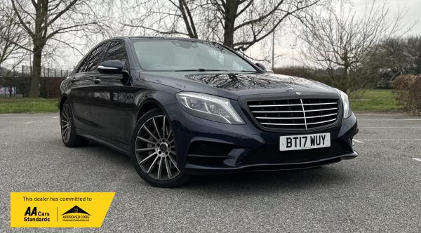 Mercedes-Benz S Class 3.0 S350d V6 AMG Line (Premium) Saloon 4dr Diesel G-Tronic+ Euro 6 (s/s) (258 ps)