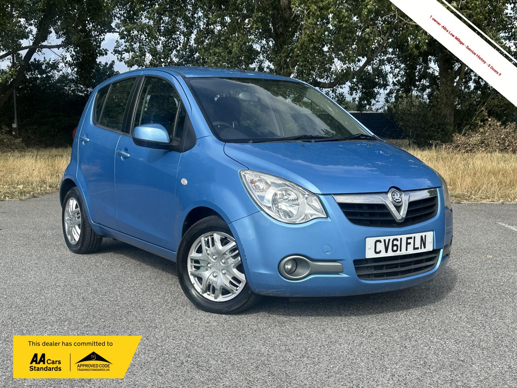 Vauxhall Agila 1.2 VVT ecoFLEX S MPV 5dr Petrol Manual Euro 5 (94 ps)