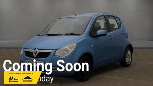 Vauxhall Agila 1.2 VVT ecoFLEX S MPV 5dr Petrol Manual Euro 5 (94 ps)