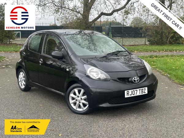 Toyota AYGO 1.0 VVT-i Black Hatchback 5dr Petrol Manual Euro 4 (67 bhp)