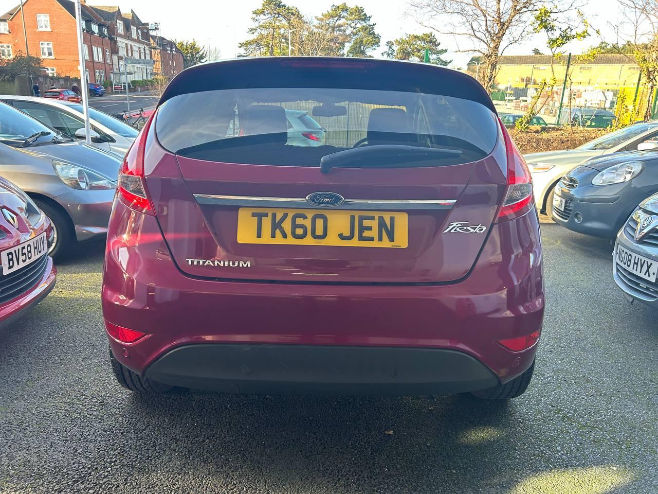 Ford Fiesta 1.4 Titanium Hatchback 5dr Petrol Automatic (154 g/km, 94 bhp)