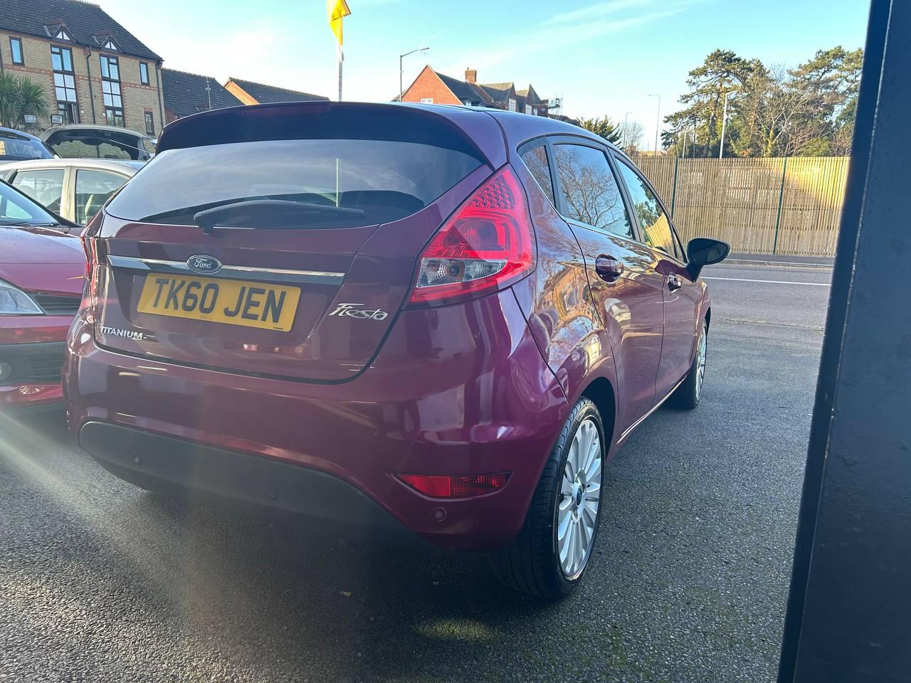 Ford Fiesta 1.4 Titanium Hatchback 5dr Petrol Automatic (154 g/km, 94 bhp)