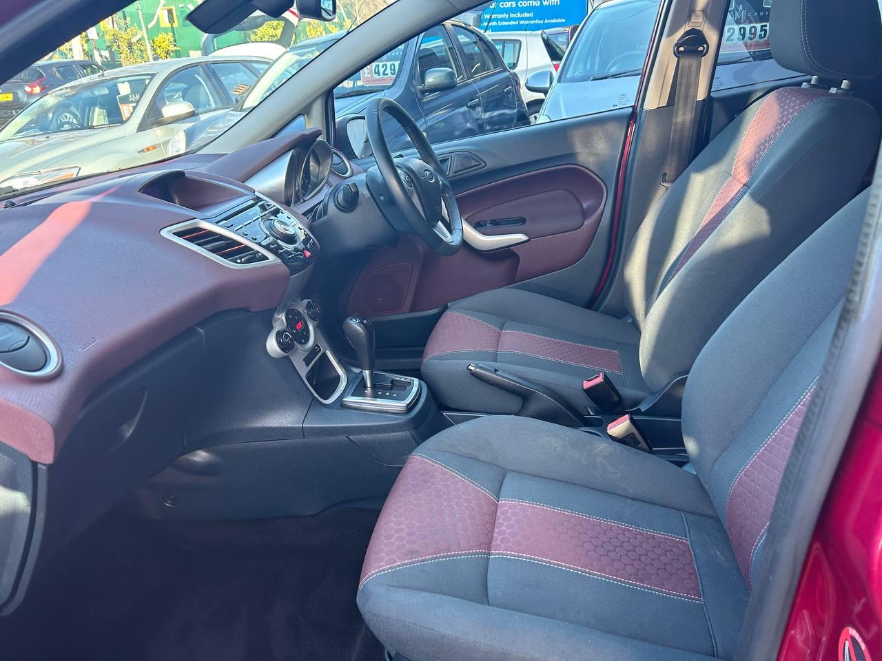 Ford Fiesta 1.4 Titanium Hatchback 5dr Petrol Automatic (154 g/km, 94 bhp)