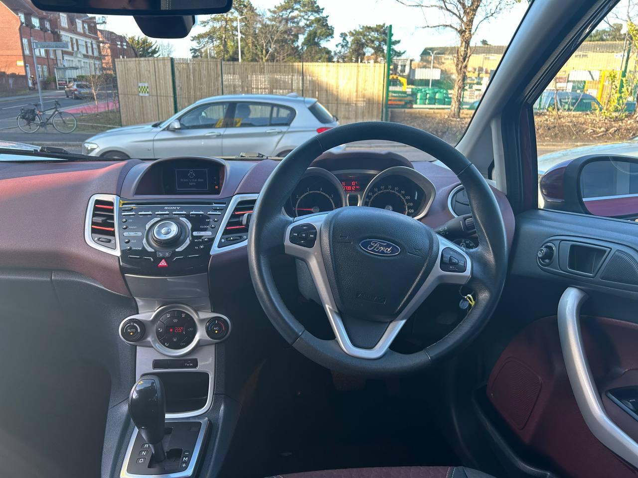 Ford Fiesta 1.4 Titanium Hatchback 5dr Petrol Automatic (154 g/km, 94 bhp)