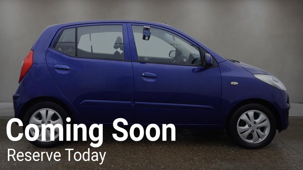 Hyundai i10 1.2 Active Hatchback 5dr Petrol Auto Euro 5 (85 bhp)
