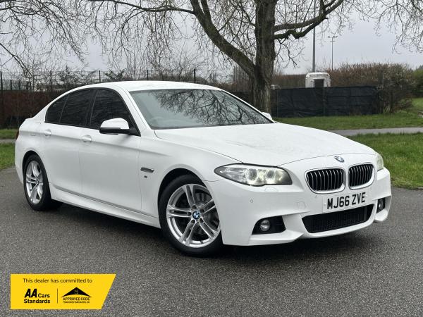BMW 5 Series 2.0 520d M Sport Saloon 4dr Diesel Auto Euro 6 (s/s) (190 ps)
