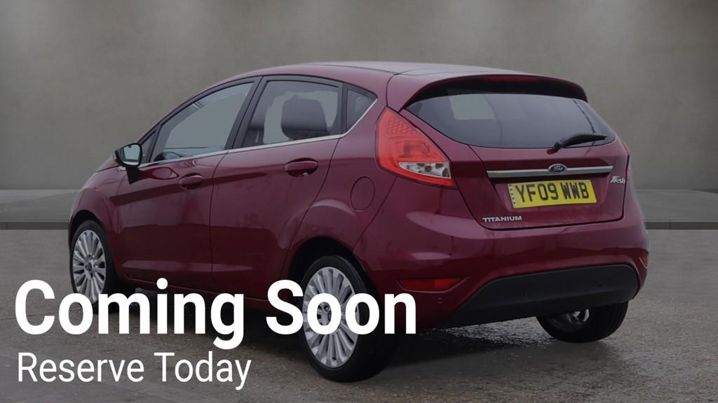 Ford Fiesta 1.4 Titanium Hatchback 5dr Petrol Manual (133 g/km, 94 bhp)