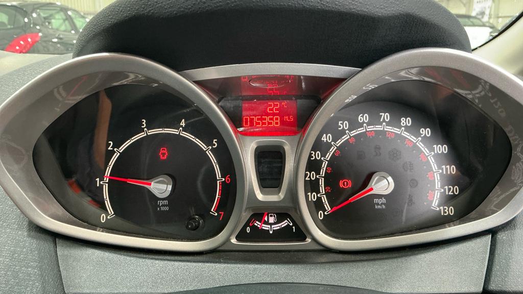 Ford Fiesta 1.4 Zetec Hatchback 5dr Petrol Manual (133 g/km, 94 bhp)