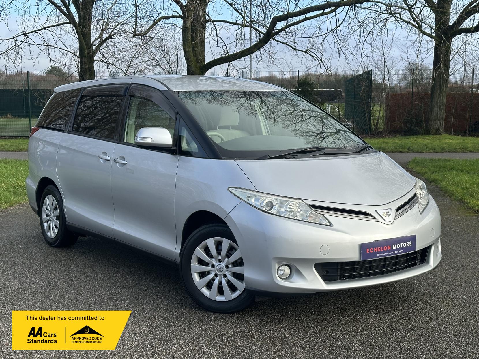 Toyota Estima 2.4 L 2010 TOYOTA ESTIMA 2.4 8 Seater Automatic petrol Silver 5 dr