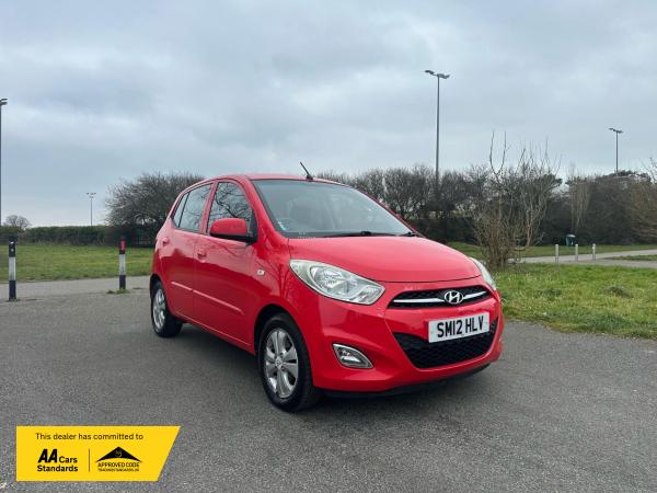 Hyundai i10 1.2 Active Hatchback 5dr Petrol Auto Euro 5 (85 bhp)