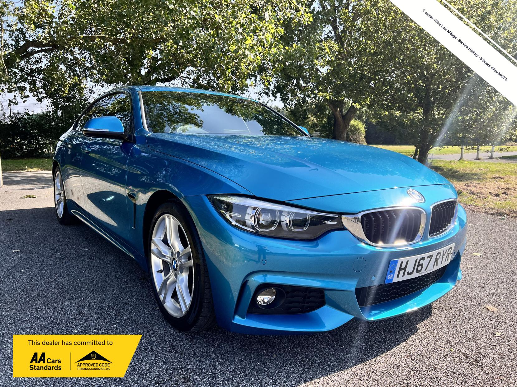 BMW 4 Series Gran Coupe 2.0 420d M Sport Hatchback 5dr Diesel Auto Euro 6 (s/s) (190 ps)