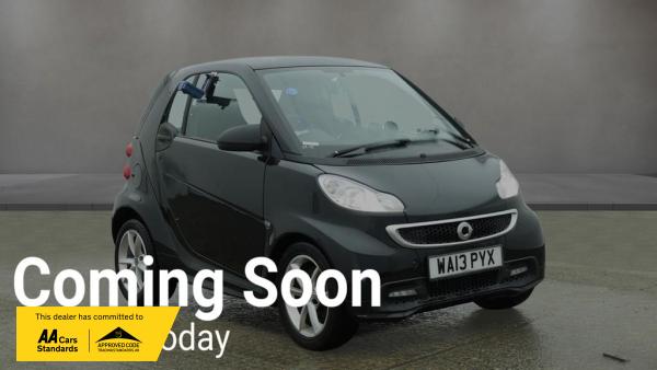 Smart fortwo 1.0 MHD Edition21 Coupe 2dr Petrol SoftTouch Euro 5 (s/s) (71 bhp)