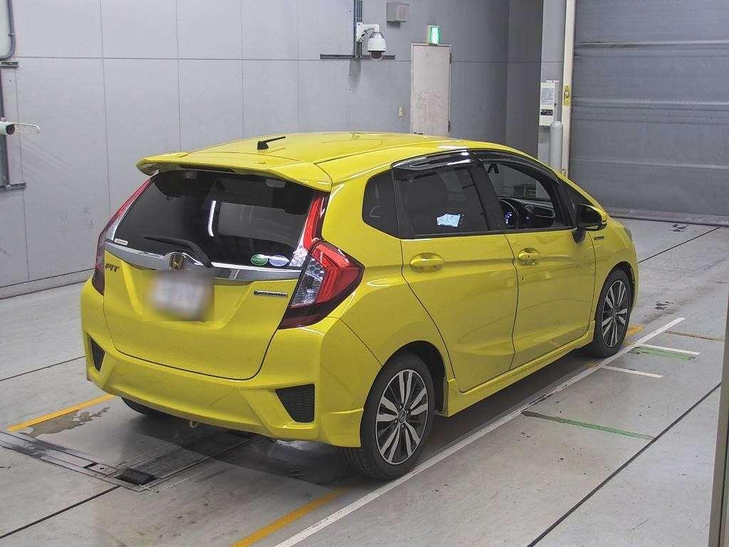 Honda Fit 2014 HONDA FIT 1.3 Automatic Petrol Yellow 5dr