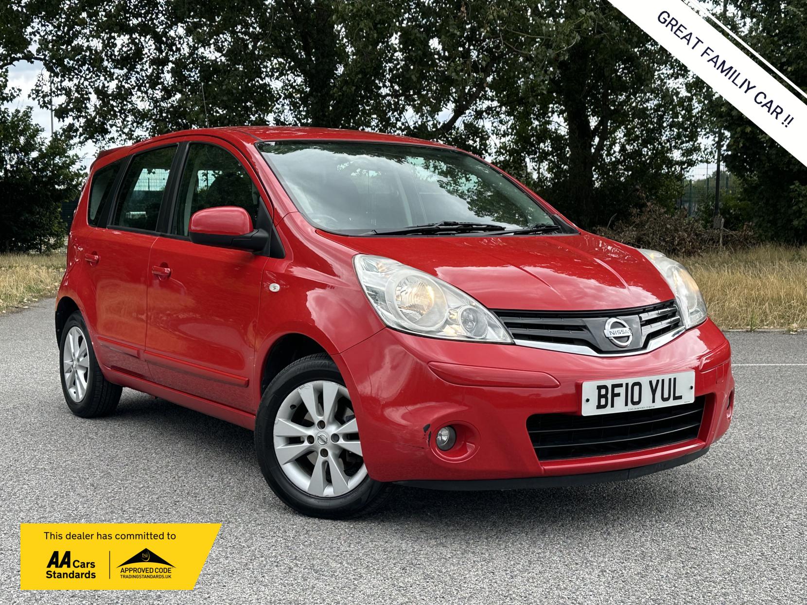 Nissan Note 1.6 16V Acenta Hatchback 5dr Petrol Manual Euro 4 (110 ps)