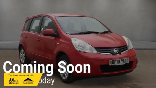 Nissan Note 1.6 16V Acenta Hatchback 5dr Petrol Manual Euro 4 (110 ps)