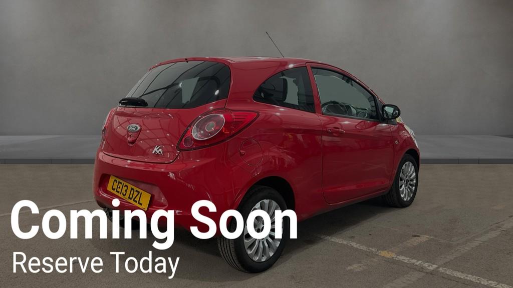 Ford Ka 1.2 Zetec Hatchback 3dr Petrol Manual Euro 5 (s/s) (69 ps)