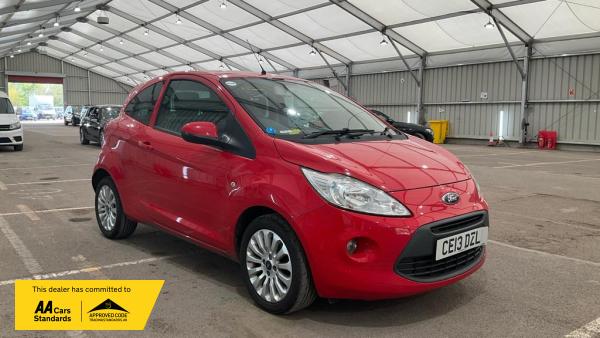Ford Ka 1.2 Zetec Hatchback 3dr Petrol Manual Euro 5 (s/s) (69 ps)