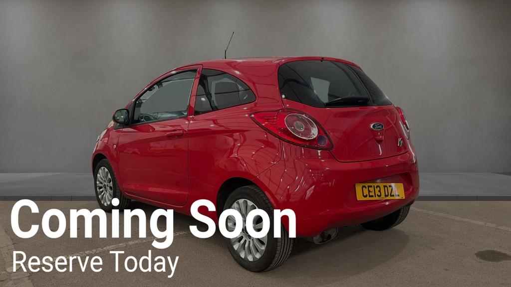 Ford Ka 1.2 Zetec Hatchback 3dr Petrol Manual Euro 5 (s/s) (69 ps)
