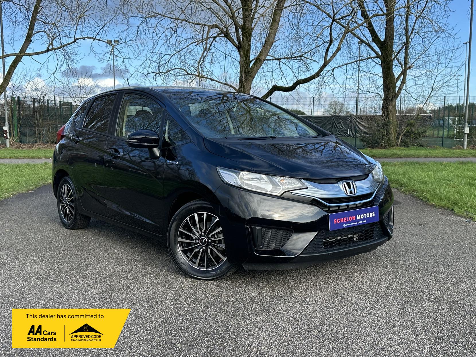 Honda Fit 1.5 2015 HONDA FIT 1.5 Automatic Petrol Hybrid Black 5dr