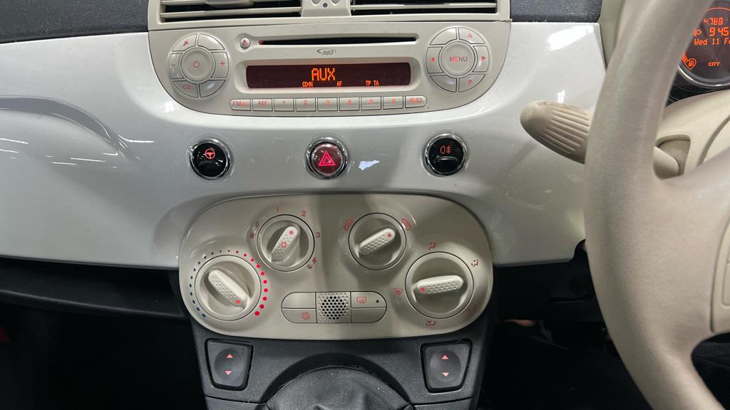 Fiat 500 1.2 Lounge Hatchback 3dr Petrol Manual Euro 5 (s/s) (69 bhp)