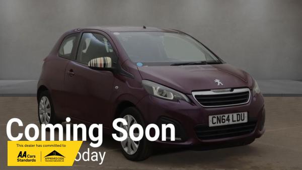 Peugeot 108 1.0 VTi Active Hatchback 3dr Petrol Manual Euro 5 Euro 5 (68 ps)