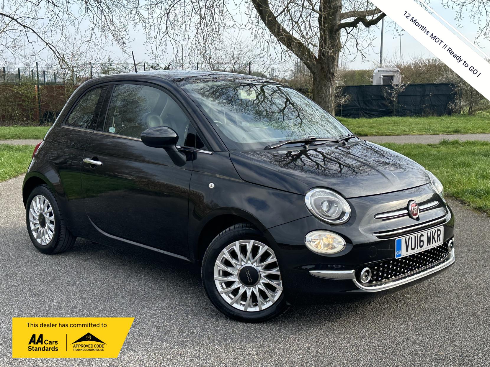 Fiat 500 1.2 Lounge Hatchback 3dr Petrol Manual Euro 6 (s/s) (69 bhp)