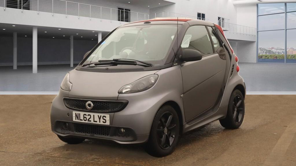 Smart fortwo 1.0 MHD Pulse Cabriolet 2dr Petrol SoftTouch Euro 5 (s/s) (71 bhp)