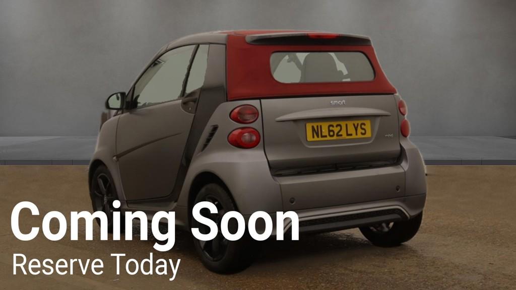 Smart fortwo 1.0 MHD Pulse Cabriolet 2dr Petrol SoftTouch Euro 5 (s/s) (71 bhp)