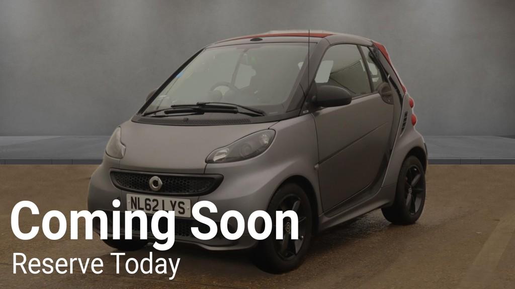 Smart fortwo 1.0 MHD Pulse Cabriolet 2dr Petrol SoftTouch Euro 5 (s/s) (71 bhp)