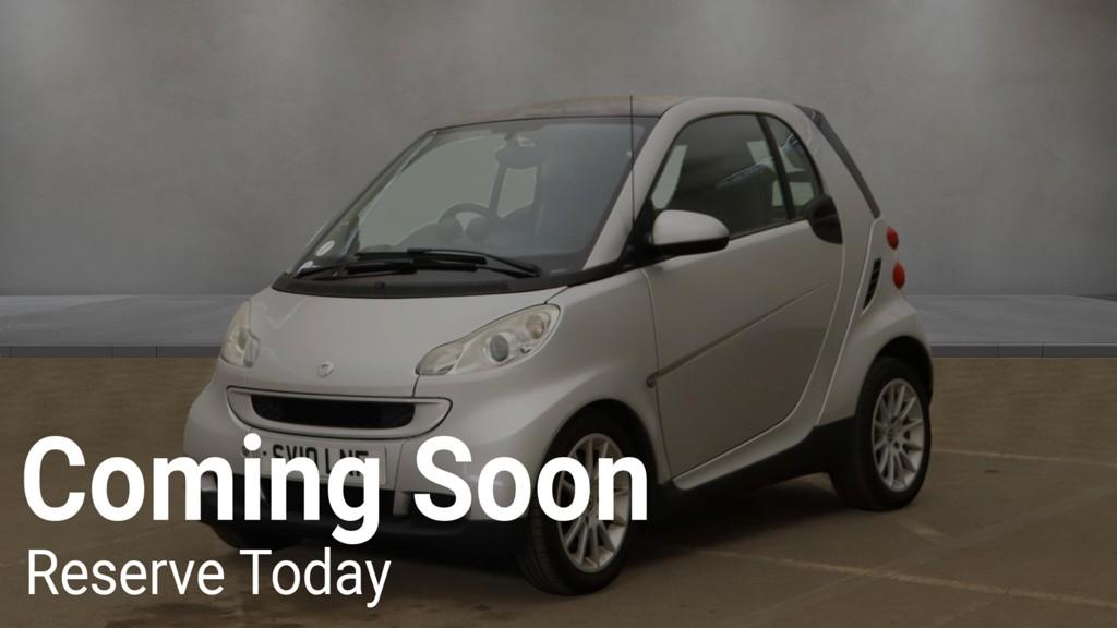 Smart fortwo 1.0 MHD Passion Coupe 2dr Petrol SoftTouch Euro 5 (s/s) (71 bhp)
