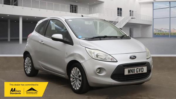 Ford Ka 1.2 Zetec Hatchback 3dr Petrol Manual Euro 5 (s/s) (69 ps)