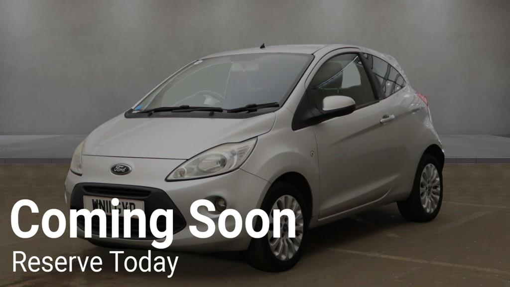 Ford Ka 1.2 Zetec Hatchback 3dr Petrol Manual Euro 5 (s/s) (69 ps)
