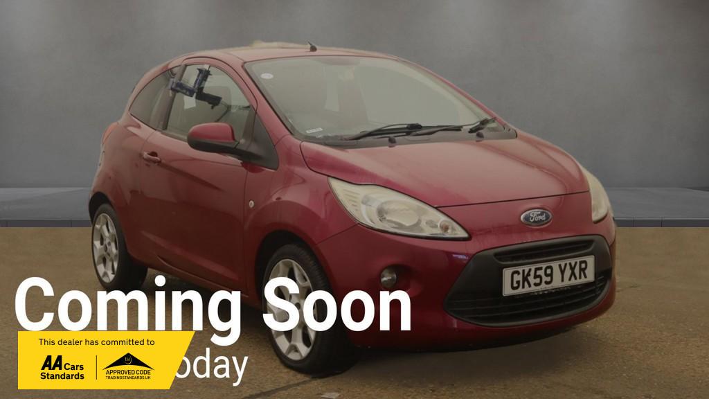 Ford Ka 1.2 Zetec Hatchback 3dr Petrol Manual Euro 4 (69 ps)
