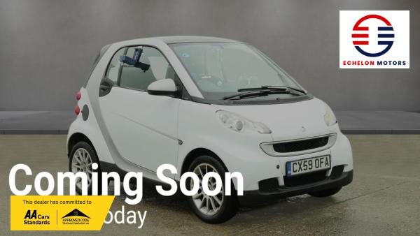 Smart fortwo 1.0 MHD Passion Coupe 2dr Petrol Auto Euro 4 (71 bhp)